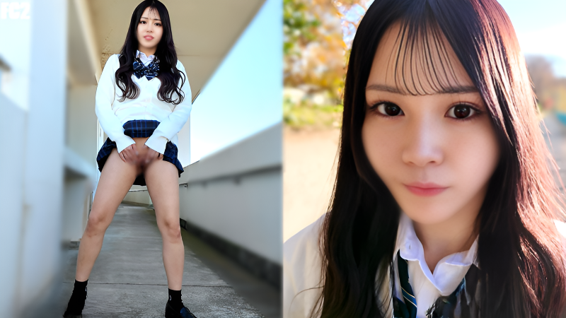 FC2PPV-4696072-야외 노출을 즐기는 교복을 입은 20세 소녀 일본 야동-노모